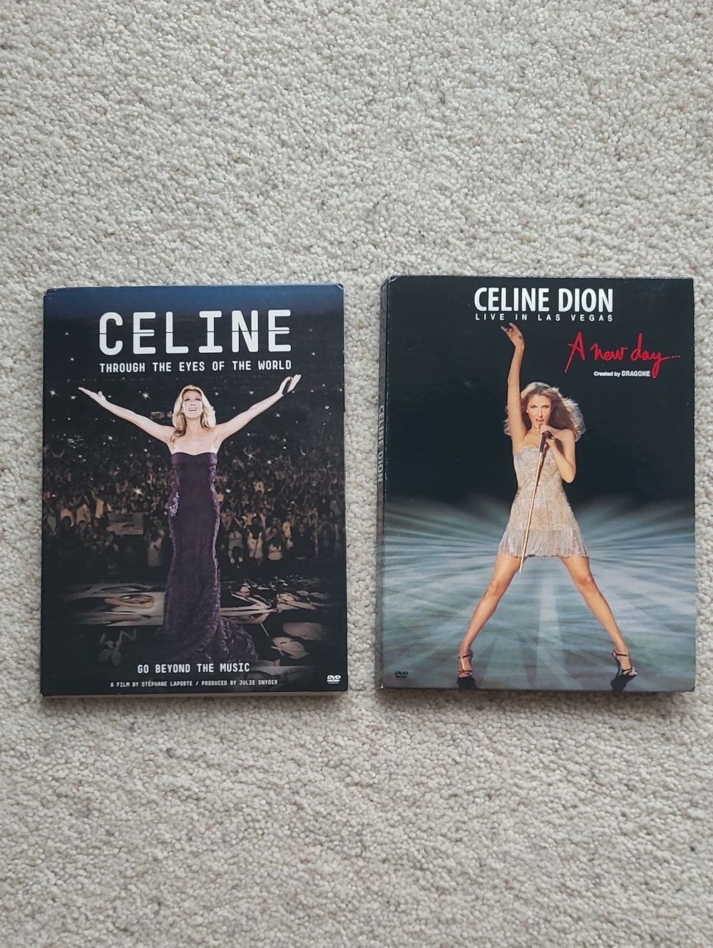 Celine DION Concert DVDs